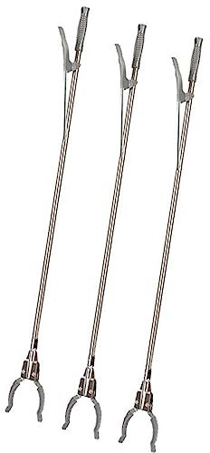 AMNOOL Reacher Grabber Tool 37 Zoll - Extra Lange Mobilitätshilfe - Hochleistungs-Greifarm – Greifhilfswerkzeug für Die Müllabfuhr, Müllsammler, Gartengreifer, Behinderte, Handicap-Arm, 3er-Pack
