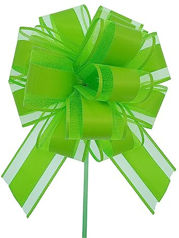 ISAKEN 20 Stück Geschenkschleife, Bunt Geschenk Schleife Große Schleife Riesen Schleife Geschenk Geschenkschleife für Auto Dekor Hochzeit New Houses Party Feier Geschenke Tüten