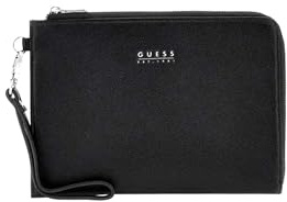 GUESS BATH MEDIUM CLUTCH, Bla – Schwarz, Einheitsgröße