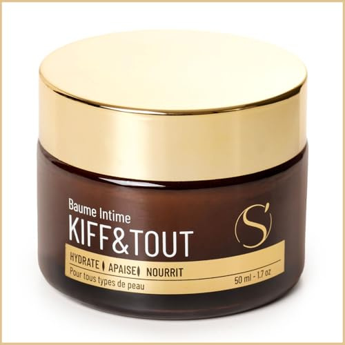 KIFF&TOUT – Baume vulve 100% bio contre sécheresse intime & démangeaisons, hydrate, apaise & lubrifie, confort pendant les rapports, noté excellent sur Yuka, fabriqué en France