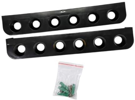 Ronyme Porte-queues de Billard Mural pour 6 Queues de Billard en Bois Massif