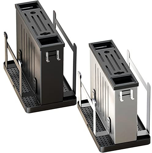 Portacoltelli da parete in acciaio inox per armadio da cucina