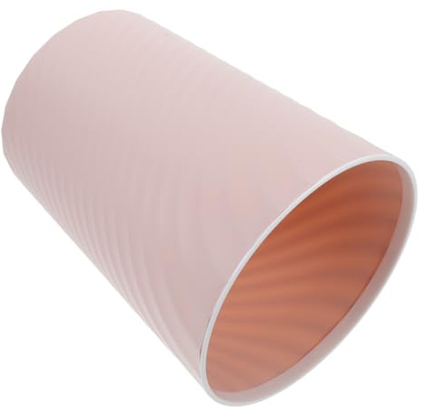 HYTROVE Corbeille Papier sans Couvercle en Plastique 8l Structure Robuste et Grosse Ouverture, pour Bureau et Salle de Bain Design Simple
