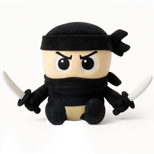 Tralalero Tralala Plüschfigur,Lustiges Italian Brainrot Kuscheltier Hai,Weiches Plüschie Für Kinder&Erwachsene,Tung Tung Tung Sahur Figur,Geschenk Für Gaming-Fans&Sammler (Capuccino Assassino)