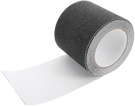 Gogogmee 5M X 5Cm DIY Railway Track Sticker Tape, Traffic Adhesive Road Sticker for Model Trains, Cars and ’ Sandbox Scene Layout