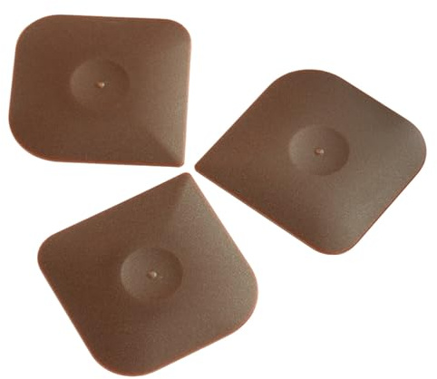 CONGARTENO Raschietti per Pentole in Plastica Set 3 Pezzi, Strumenti per Pulizia Padelle in Ghisa Resistenti al Calore, Accessori Cucina Multifunzionali per Griglia e Piatti Antiaderenti