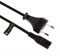 Keple 2-poliges Netzkabel (8-polig) Kompatibel mit Bose Radio Wave Radio Soundtouch Acoustimass CineMate | EU Wall Cord (3m) - Schwarz