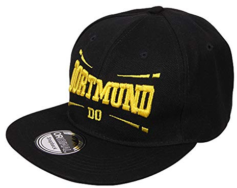 Cappy Baseballcap Dortmund Hip Hop Schirmmütze Mütze Käppi Schwarz Gelb Streetware