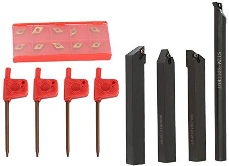 DCMT070204 Wendeschneidplatten aus Hartmetall, 12-mm-Drehmeißelhalter, 1 Satz