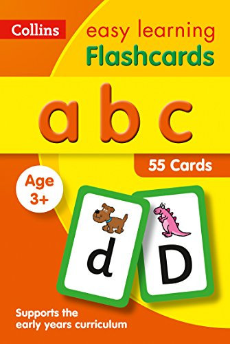 abc Flashcards: Prepare for Preschool with easy home learning (Collins Easy Learning Preschool)