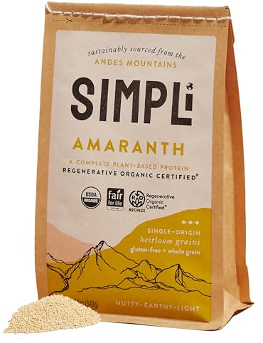 SIMPLi Regenerative Organic Certified Amaranth, 12 OZ