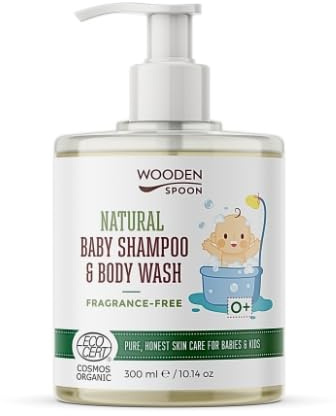 Gel doccia per bambini e shampoo per capelli 2 in 1 senza profumo