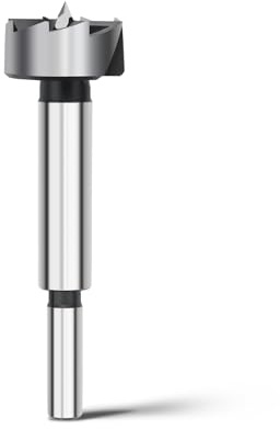 MOXPIFY Forstnerbohrer 25mm Holzbohrer Holz,8mm Rundschaft,90mm Länge | Für Hartholz, Weichholz, Forstner Bits, tiefe Bohrungen, Holzbearbeitung
