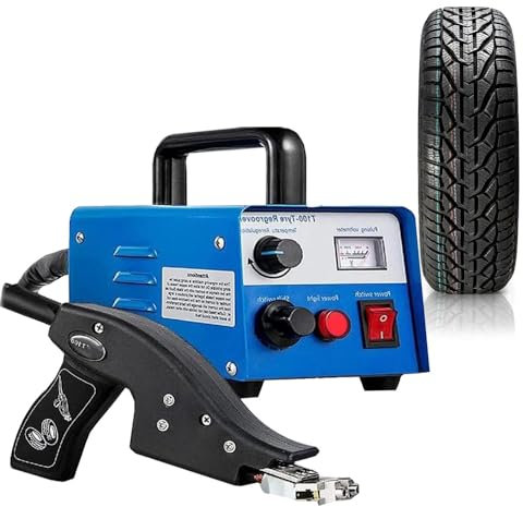 Outil de Rainurage Des Pneus, Outil de Rainure du Pneu Électrique, Machine Rainure et Découpe de Pneus, Machine de Rainurage de Pneu Portable, pour Motif Sculpté de Pneu de Voiture de Camion