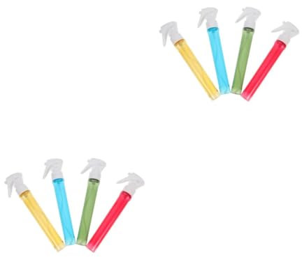 minkissy 8stücke Sprühflasche Für Salon Leichte Tragbare Sprühflaschen Mit Dichtem Verschluss Für Gleichmäßiges Sprühen Von Wasser Und Pflegeprodukten Für Friseure Und Gartenpflege