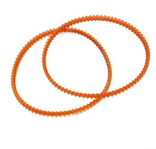 2 Stück Nähmaschinen-Motorriemen, 32,5/34/35,5 cm Umfang – Nylon-Motorantriebskeilriemen – für elektrische Haushaltsnähmaschinen – Einzelzahn (32,5 cm)