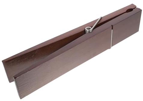 DECORNIJIA Molletta Gigante in Legno per Asciugamani Robusta Molletta Multifunzione per Bucato da Parete Gancio Portasciugamani da Bagno Superficie Liscia per Lavanderia e Casa