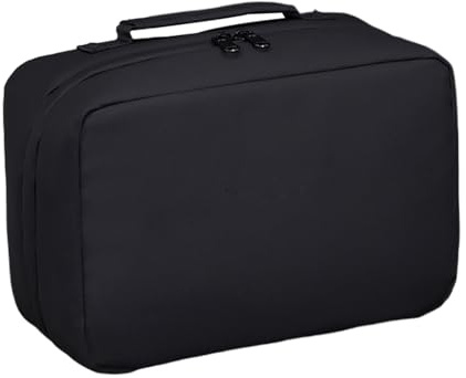 de Viaje - de Maquillaje Impermeable de Gran Capacidad para Hombres con múltiples Compartimentos, Novio Marido Adolescentes Limpiador Facial Loción Jabón de Afeitar, Organizador de