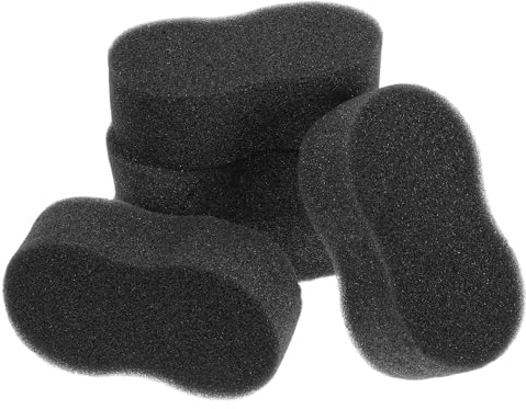 minkissy 5pcs Horse Body Cleaning Sponges 20x11cm Soft Large Grooming Sponge Set for Horse Bathing and Coat Care Portable for Equestrian Use