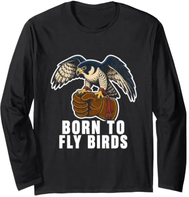 Falknerei Hawk Trainer Vintage Distressed Raptor Identity Langarmshirt