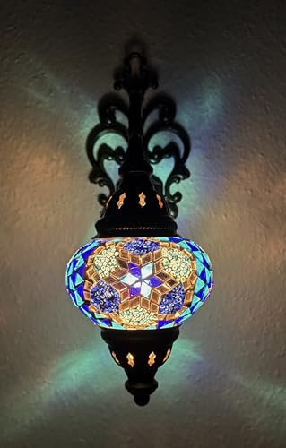 Samarkand - Lights Wandleuchte Mosaiklampe Mosaik Wand Lampe Orientalische Lampe Wandlampe M