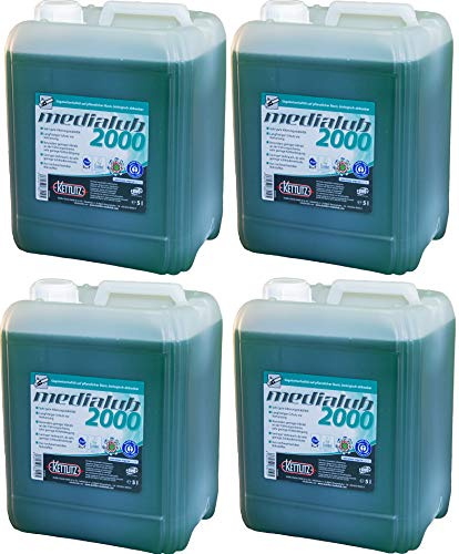 4 x 5 Liter Bio Kettenöl KETTLITZ-Medialub 2000 Blauer Engel Sägekettenhaftöl biologisch abbaubar