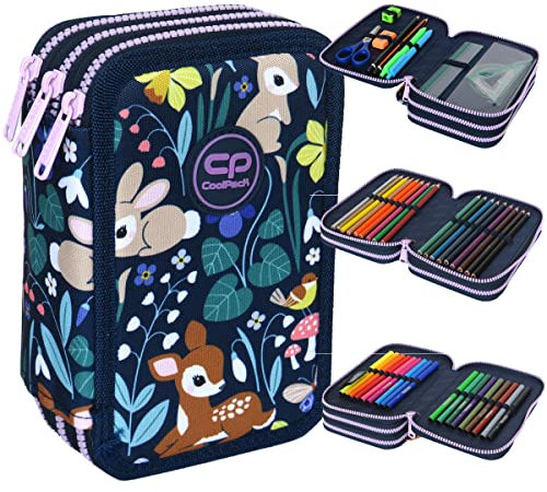 Coolpack F067664, Mäppchen JUMPER 3 OH MY DEER, Multicolor