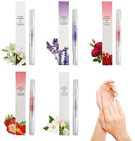 Nagelpflege Stift,Nagelpflege ölstift,Cuticle Oil,NagelöL Stift,Nagel ErnäHrung öl,Nagel ErnäHrung öl Stift,NagelöL Maniküre Reparatur der Nagelhaut,NagelernäHrungsöl Nagelpflege,Nagelpflegestift,5pcs