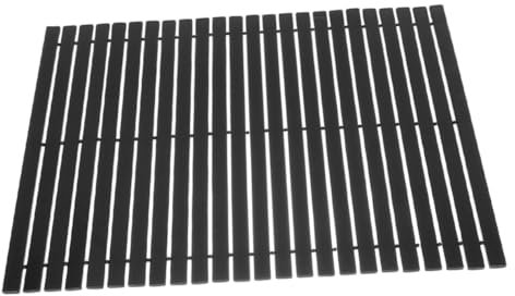 Garneck Elegante Badematte Nicht-badezimmermatten Für Badewanne Duschwannenmatte 50 X 80 cm Schwarz