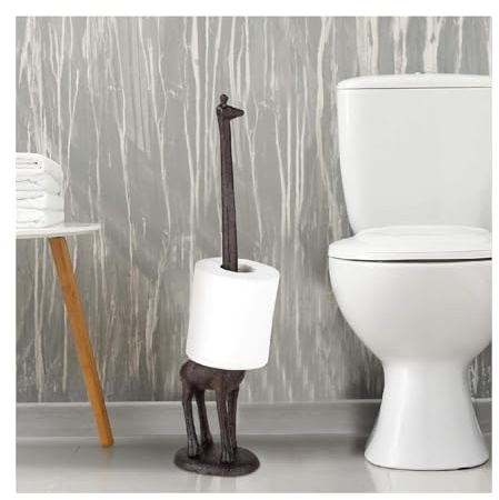 M.J COMFY-LIFE Animal Toilet Paper Holder Freestanding Kitchen Paper Towel