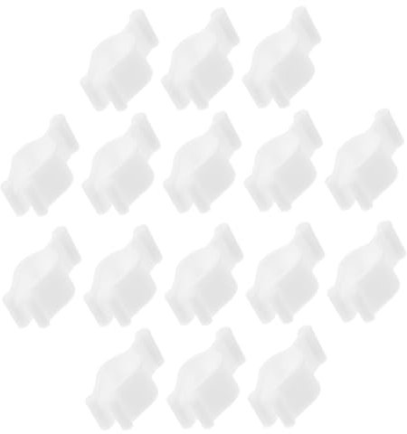 ULTECHNOVO 30piezas Clip De Seguridad Para Bomba De Botellas Cosméticas Cabezal De Dispensador Para Aceite y Lociones Accesorios De Botellas De Cosméticos Pp Resistente