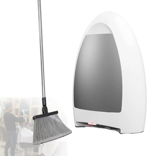 Aspiradora AutomáTica De 1000W, DiseñO Sin Bolsa Y Sin Contacto,Con FiltracióN De Alta Eficiencia Para Pelo De Mascotas,Comida Y Suciedad.Ideal Para El Hogar,La Cocina Y El SalóN,White