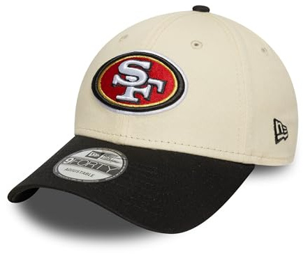 New Era San Francisco 49ers NFL 9Forty Contrast Visor Cap Beige - One-Size