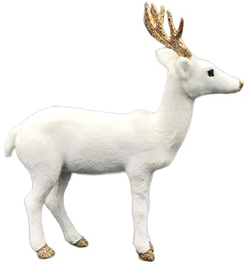 Natale Renna Figurine Decorazioni In Piedi Deer Figure Deer Modello Animale Per La Casa Vino Cabinet Decors Tavolo Ornamento Da Tavolo