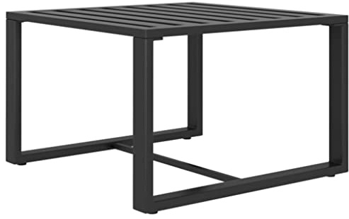 CIOURSTO Trädgårdsmöbler 3-Delad, Kuddsittgrupp, Loungesoffa, Trädgårdsset, Trädgårdsset, Aluminium för Användning Utomhus och i Trädgården (2x Mittelteil + Tisch)
