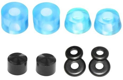 Generisch Skateboard Truck Bushings – Pièces de rechange de 16 mm de diamètre | Espaceur de roulement long pour skateboarders en plein air, cruiser, entraînement compétition, skateboarders débutants