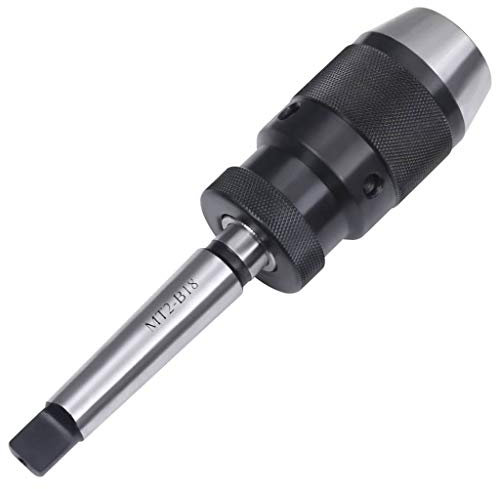 vidaXL Mandrin de Perçage MT2-B18 avec Plage de Serrage de 16 mm Outil de Conversion Perceuse Fraiseuse Tour Aléseuse Outil de Perçage
