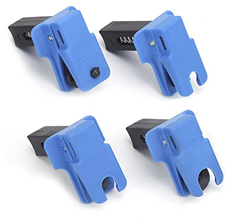 4PCS Oil Pipe Clamp Vertical Automotive Repair Maintenance Tool for Multiple Sizes, Car Engine Fastening Accessory