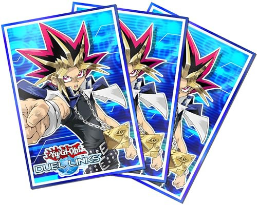 Yu-Gi-Oh! Duel Links Holographic Card Sleeves (Yugi Muto) | 60 Japanese Size Holografische Kartenhüllen