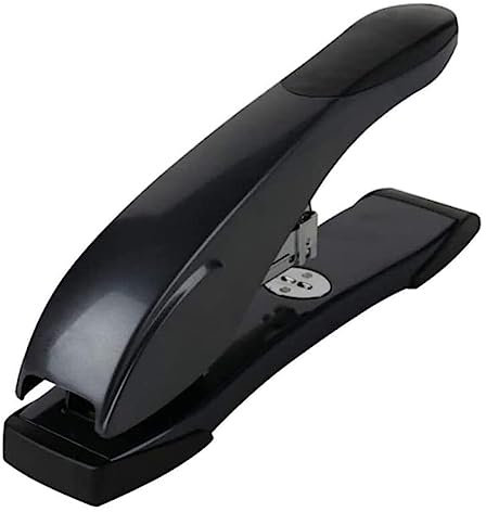 ALLC Tacker Büro Desktop-Hefter, Schreibtisch-Hefter, multifunktional, groß, 60 Blatt, Schulbindung, Desktop-Hefter, Hefter Tragbare Büro Heftgerät (Color : Black, Size : 243 * 94 * 52mm)