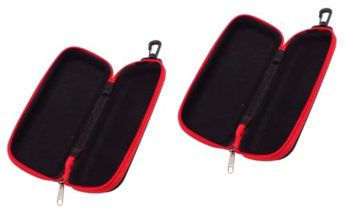 Abaodam 2stücke Kazoo Tragetasche Mit Reißverschluss Wasserdichtes Kazoo Aufbewahrungsbox Für Unterwegs Robustes Und Leichtes Design Bei Reisen Alltag