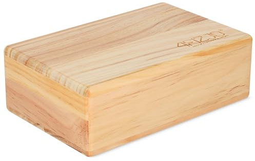 4FIZJO Yoga-Block, Sehr leicht & langlebig, Yogablock für Anfänger und Fortgeschrittene, Umweltfreundlich, Yoga & Pilates zubehör, Fitnesszubehör
