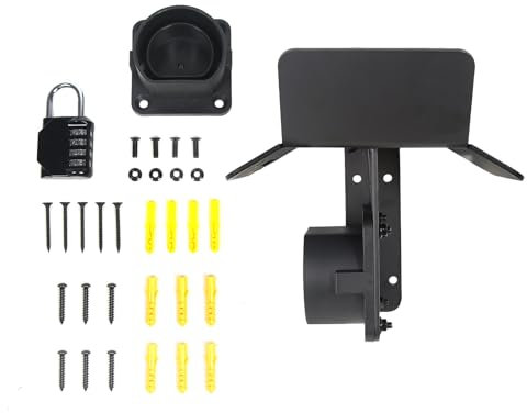 Kyostar Type 2 EV Charger Cable Holder EV Charging Cable Wall Mount EV Cable Tidy,Electric Car Cable Holder for IEC 51296-2 Plugs