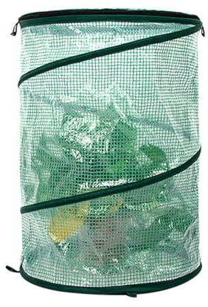 Invernadero interior – Pequeño invernadero para el cultivo de domésticos, soporte de jardinería con cubierta transparente | Invernadero plegable para interior, vivero compacto para hierbas, l