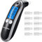 Ketone Meter Professional, Advanced Digital Ketone Analyzer & Ketosis Tester, Instant Results, Portable Breath Tester for Ketosis Testing with 10 Mouthpieces, Easy-to-Use (Ketone Meter)