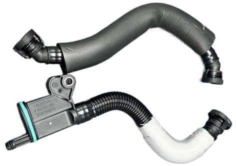 Ladeluftkühler Turboschlauch Für VW Für Jetta Für Golf Für Passat Für Eos Öl Wasser Abscheider Vakuum Atmen Schlauch 06J103213F 06J103221B(1 Paar)