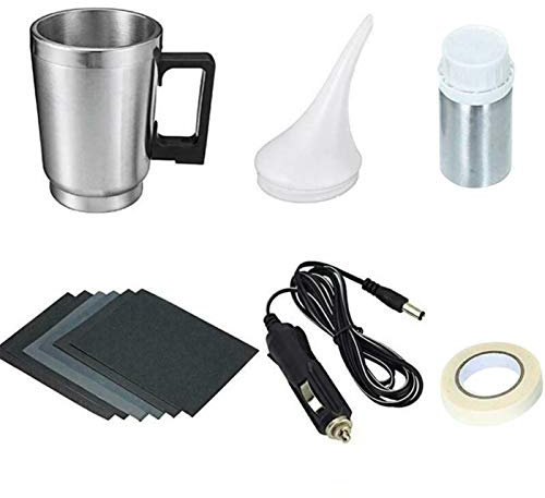 Kisbeibi Headlamp Restoration Kit, Headlight Cleaning Repairs Tool Atom izing Cup Care Headlight Lens Repair Tool Restoration Auto Restore Kit Clear (Restorer Kit)