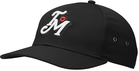 TaylorMade Lifestyle Metal Eyelet Cap, 2024 Black