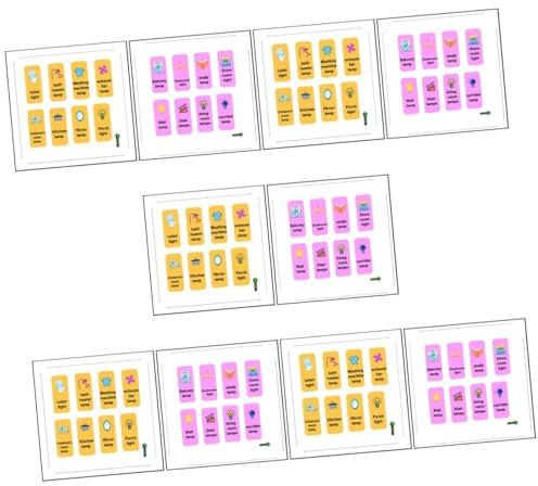 DOITOOL 10blätter Light Label Sticker Für Heimbeleuchtung Selbstklebende Aufkleber Für Lichtschalter Für Schlafzimmer Wohnzimmer Und Badezimmer Sanft Leuchtend Einfach Anwendbar