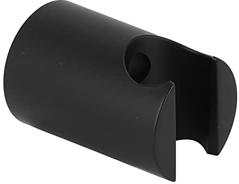 Duschkopfhalter, Wandmontage, Badezimmer, Handbrause, Ständer, Halterung, schwarzer Duschhalter, ABS-Kunststoff, hohe Halterung, Duschkopf, Wandversorgung, Schwarz